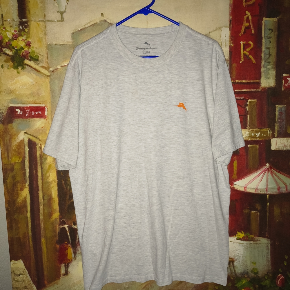 Tommy Bahama Who You Going To Crawl T-shirt.